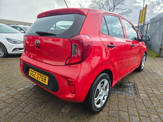 Kia Picanto 1 Hatchback GGZ3758 Red #6