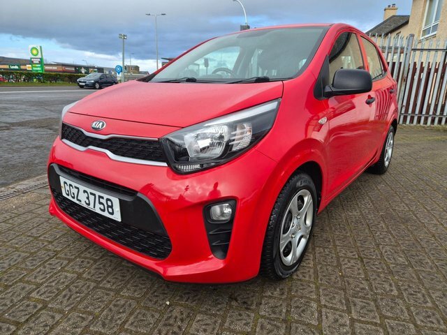 Kia Picanto 1 Hatchback GGZ3758 Red #3