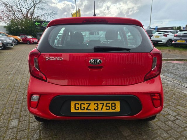 Kia Picanto 1 Hatchback GGZ3758 Red #5