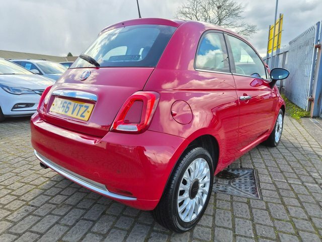 Fiat 500 Lounge Hatchback EA66VTZ Red #6