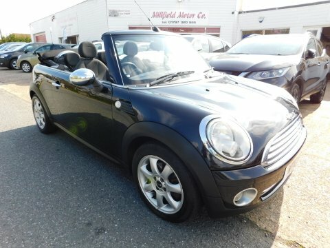Mini Convertible One Black
