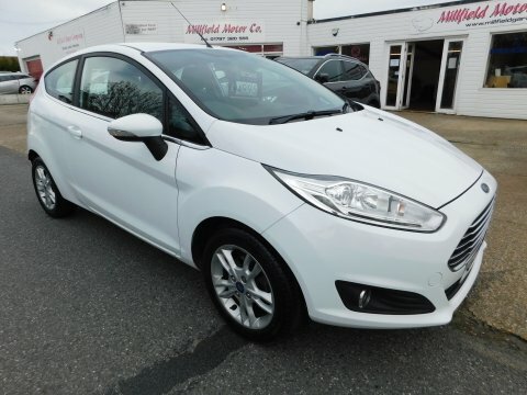 Ford Fiesta Zetec White