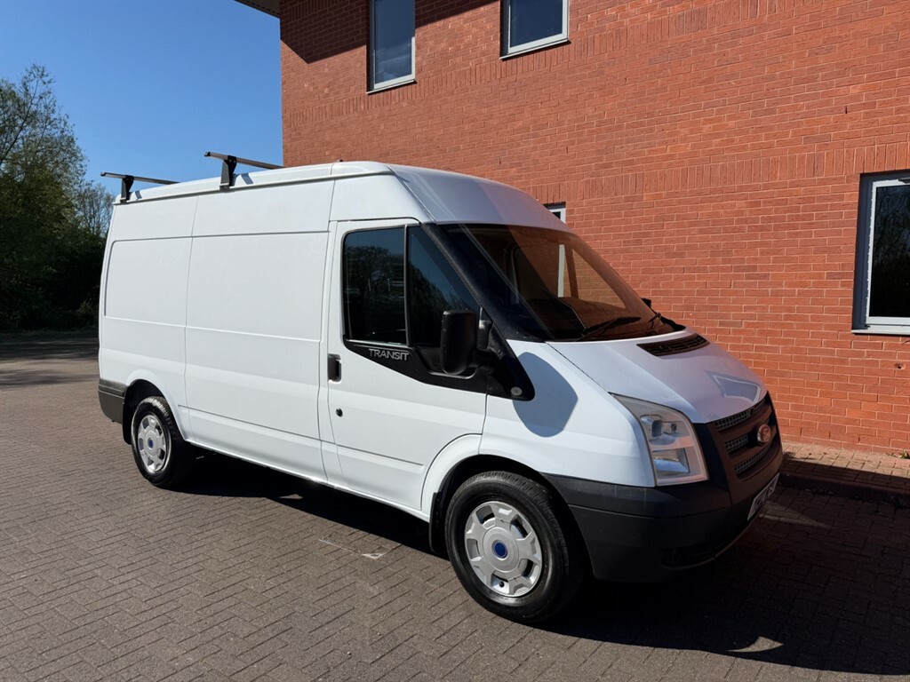 Ford Transit Custom 330 Mwb M Roof 1 Council Owner 66K White