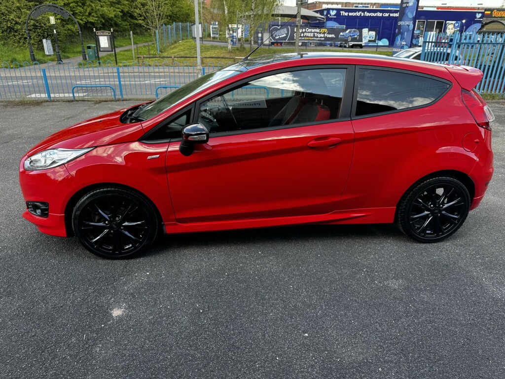 Ford Fiesta 1.0 T Ecoboost St-line 2017 RO17YWG Red #2