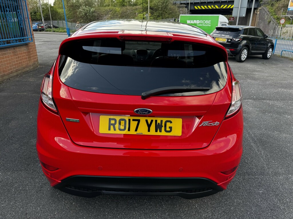 Ford Fiesta 1.0 T Ecoboost St-line 2017 RO17YWG Red #5