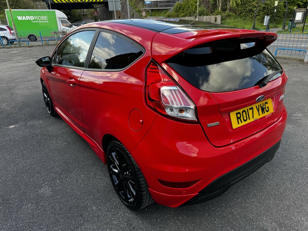 Ford Fiesta 1.0 T Ecoboost St-line 2017 RO17YWG Red #3