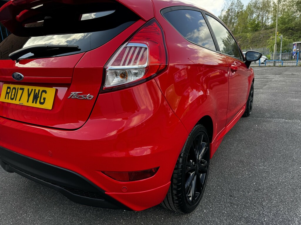 Ford Fiesta 1.0 T Ecoboost St-line 2017 RO17YWG Red #6