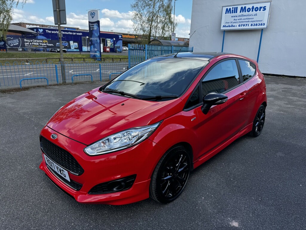 Ford Fiesta 1.0 T Ecoboost St-line 2017 Red