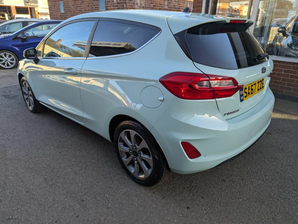 Ford Fiesta 1.0 Ecoboost Zetec Bo Play SA67ZZE Green #3