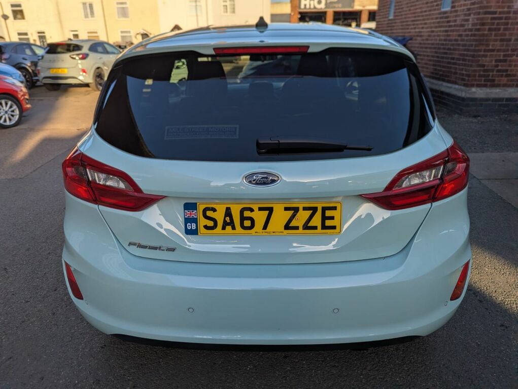 Ford Fiesta 1.0 Ecoboost Zetec Bo Play SA67ZZE Green #6