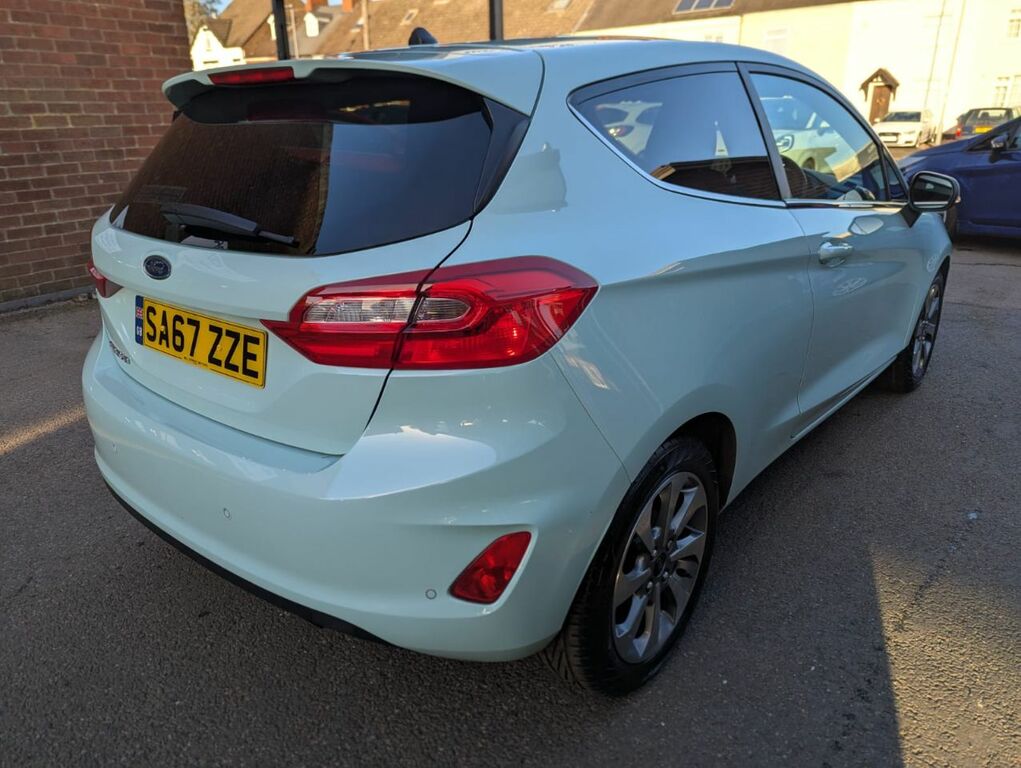 Ford Fiesta 1.0 Ecoboost Zetec Bo Play SA67ZZE Green #5
