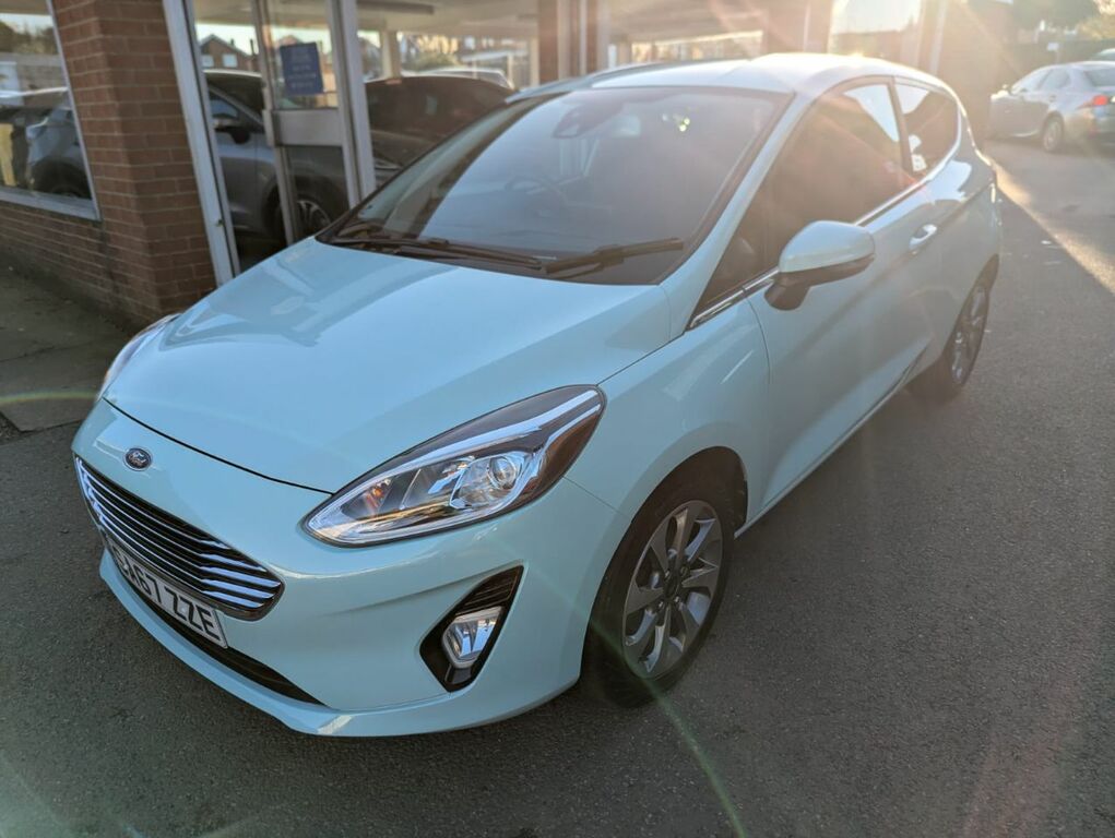 Ford Fiesta 1.0 Ecoboost Zetec Bo Play SA67ZZE Green #2