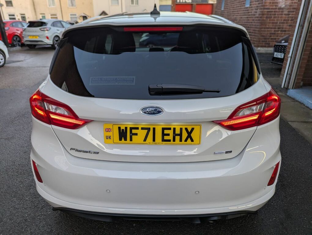 Ford Fiesta St Line X WF71EHX White #5
