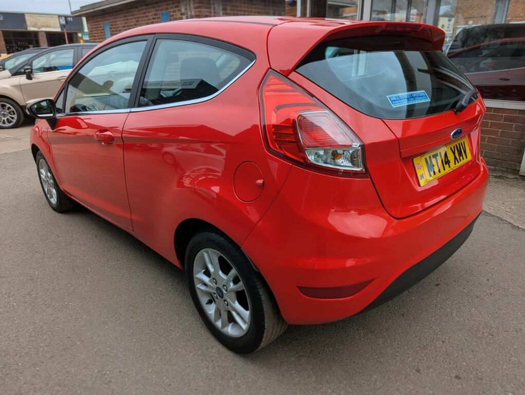 Ford Fiesta 1.25 82 Zetec MT14XMV Red #5