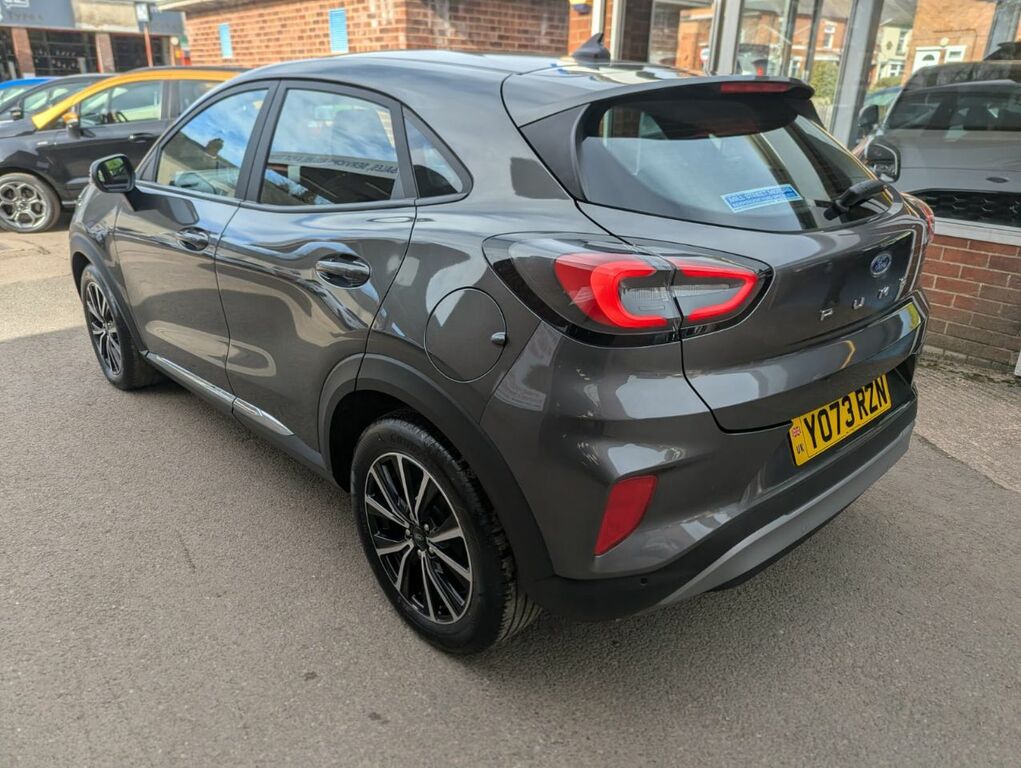 Ford Puma 1.0 Ecoboost Hybrid Mhev Titanium YO73RZN Grey #4