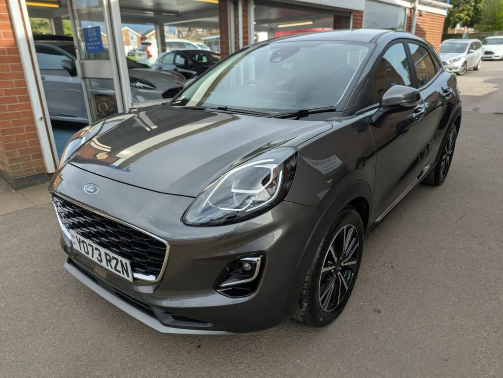 Ford Puma 1.0 Ecoboost Hybrid Mhev Titanium YO73RZN Grey #2