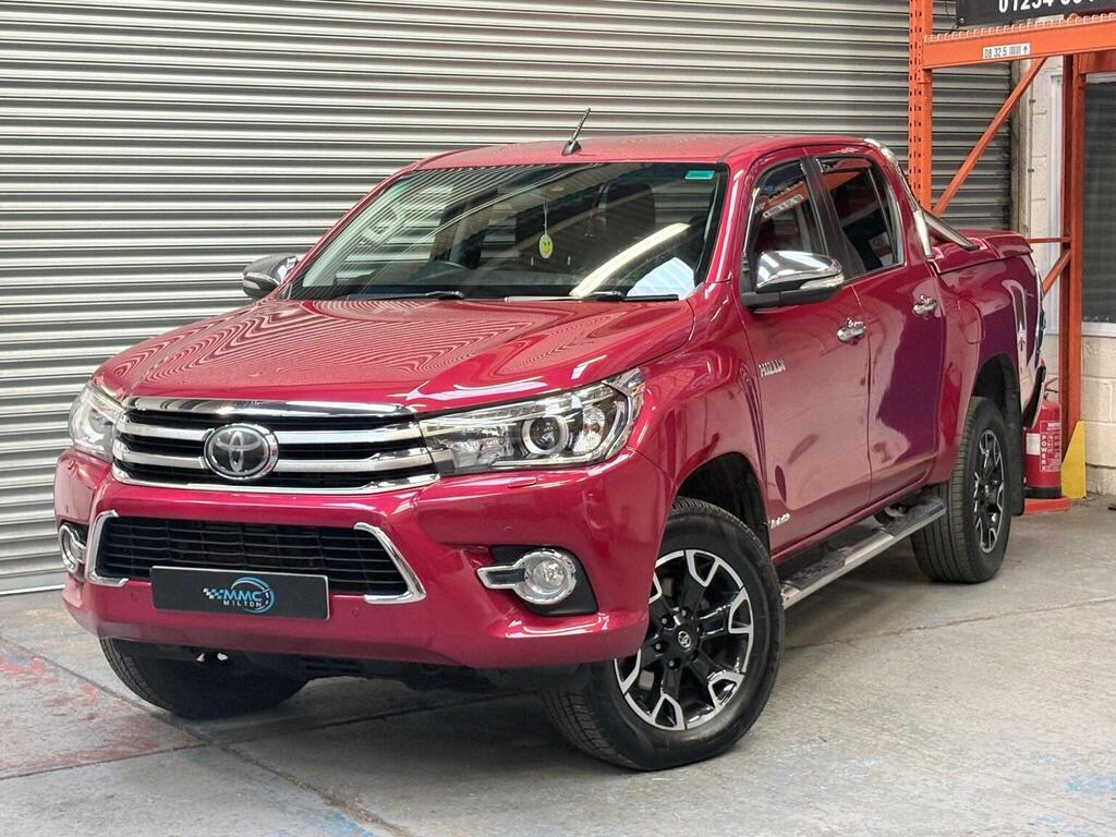 Toyota HILUX Pickup 2.4 D-4d Invincible X 4Wd Euro 6 Red #5