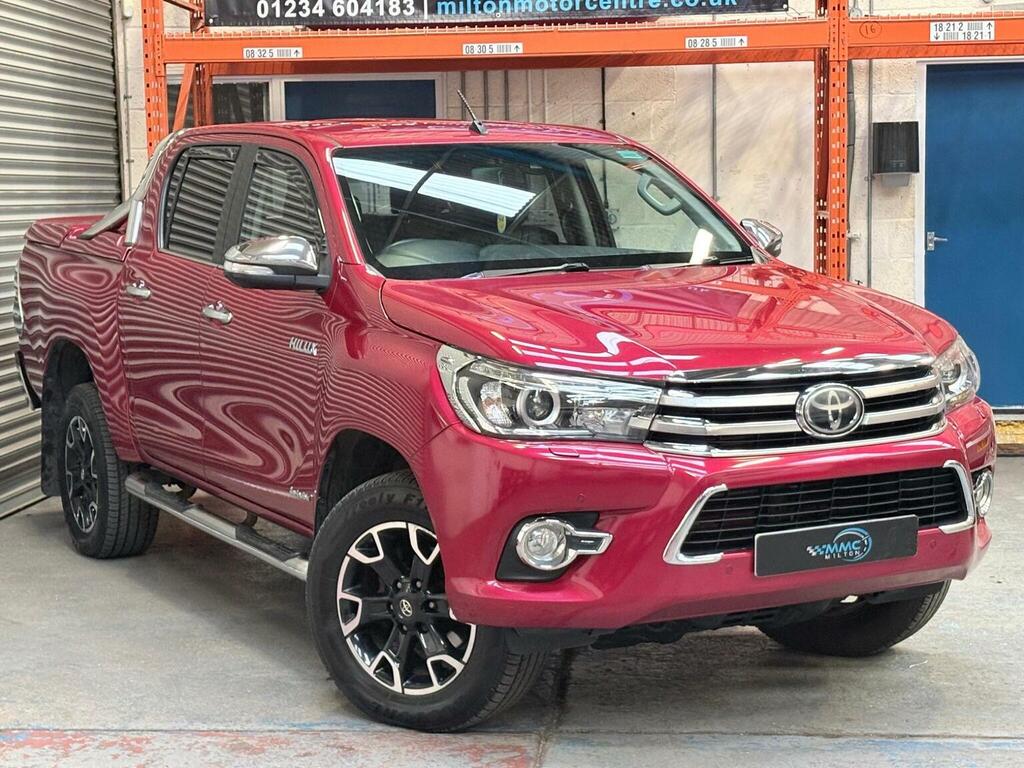 Toyota HILUX Pickup 2.4 D-4d Invincible X 4Wd Euro 6 Red #6