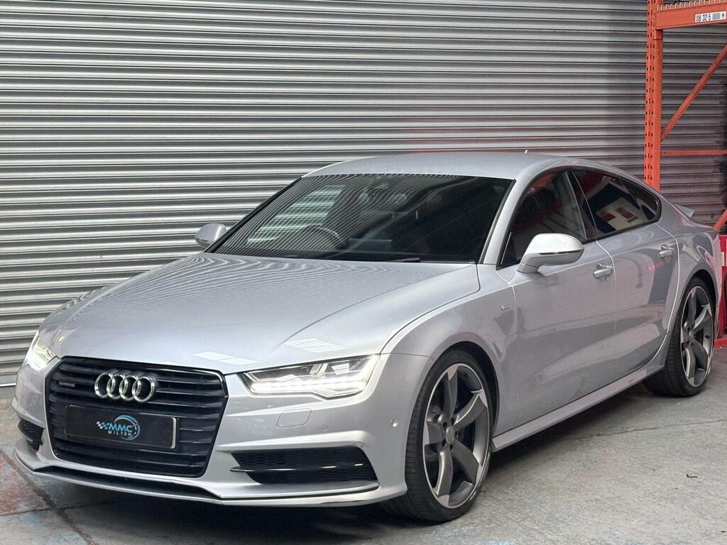 Audi A7 Hatchback 3.0 Tdi V6 Black Edition Sportback S Tro DE17AYZ Silver #4