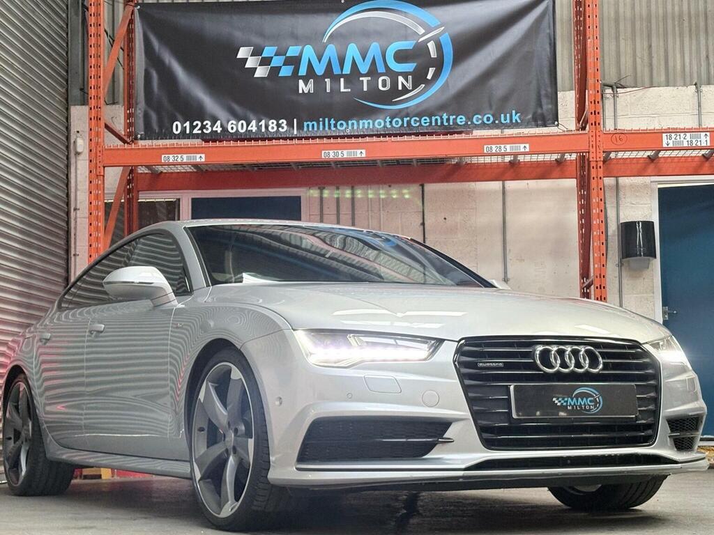 Audi A7 Hatchback 3.0 Tdi V6 Black Edition Sportback S Tro DE17AYZ Silver #3