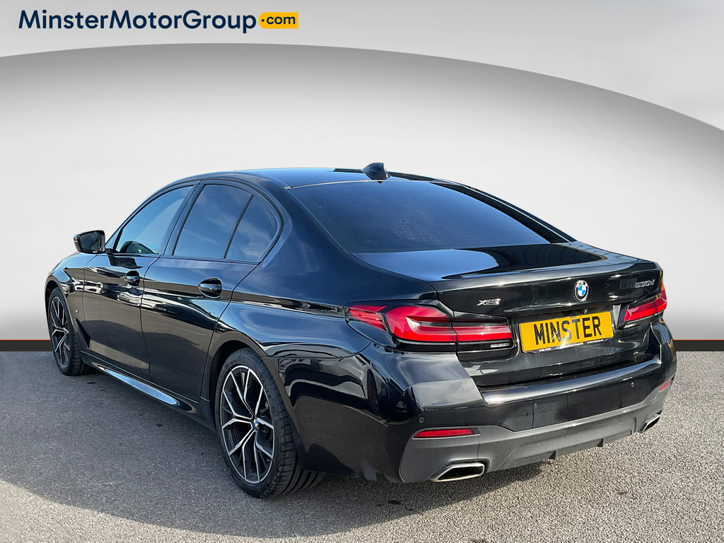 BMW 5 Series 530D Xdrive M Sport Mhev Black #4