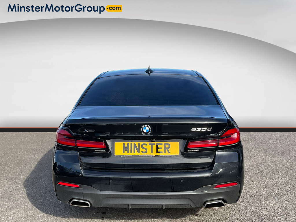 BMW 5 Series 530D Xdrive M Sport Mhev Black #3