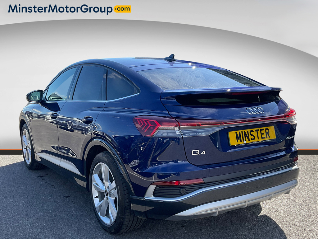 Audi Q4 E Tron S Line 40 NG72ABX Blue #4