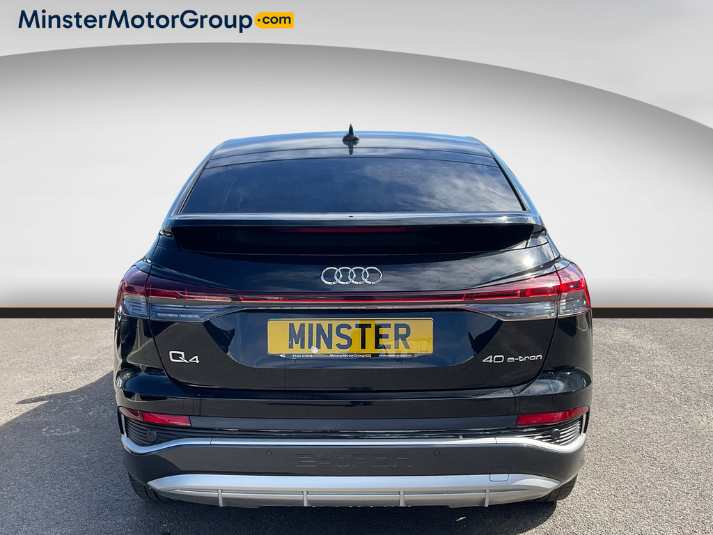 Audi Q4 E Tron S Line 40 NJ23GSY Black #3