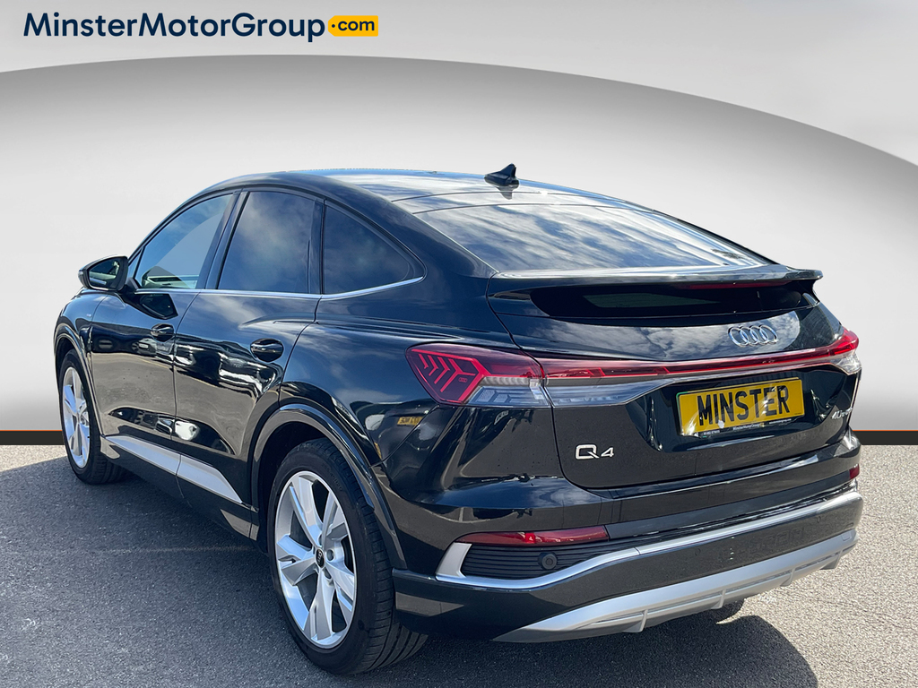 Audi Q4 E Tron S Line 40 NJ23GSY Black #4
