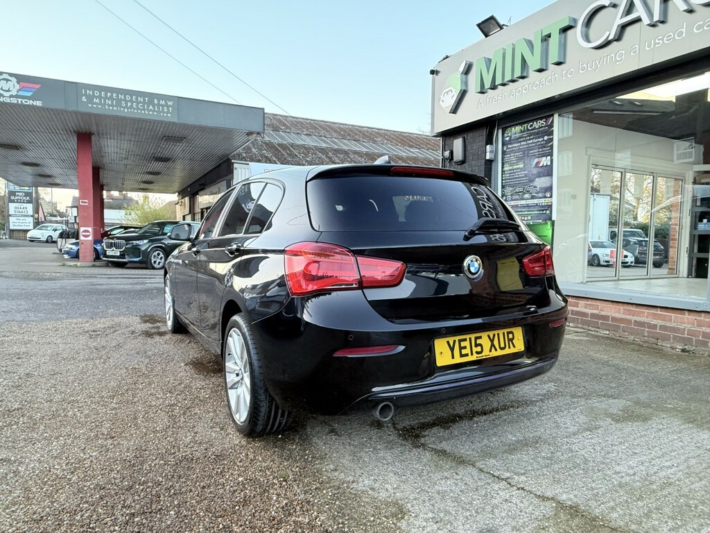 BMW 1 Series Hatchback 1.5 116D Sport 5-Door 201515 YE15XUR Black #6