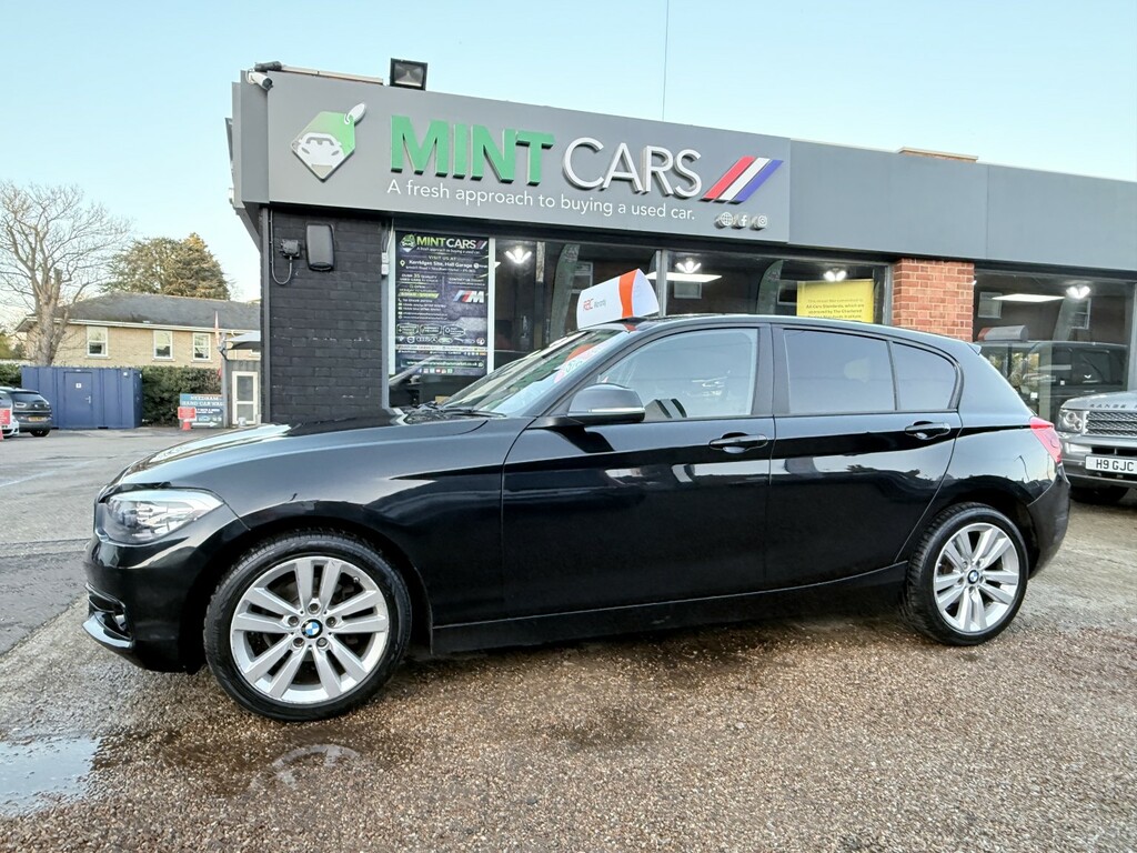 BMW 1 Series Hatchback 1.5 116D Sport 5-Door 201515 YE15XUR Black #3