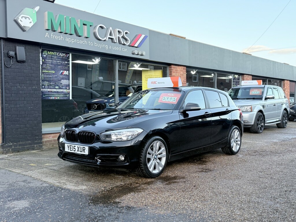 BMW 1 Series Hatchback 1.5 116D Sport 5-Door 201515 YE15XUR Black #2
