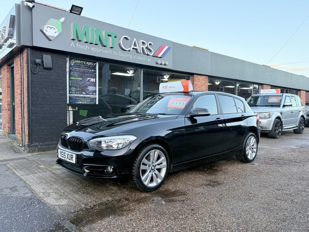 BMW 1 Series Hatchback 1.5 116D Sport 5-Door 201515 Black