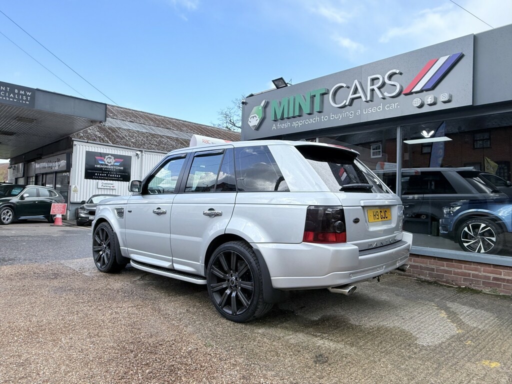 Land Rover Range Rover Sport Suv 2.7 Td V6 Hse 200858 H9GJC Silver #6