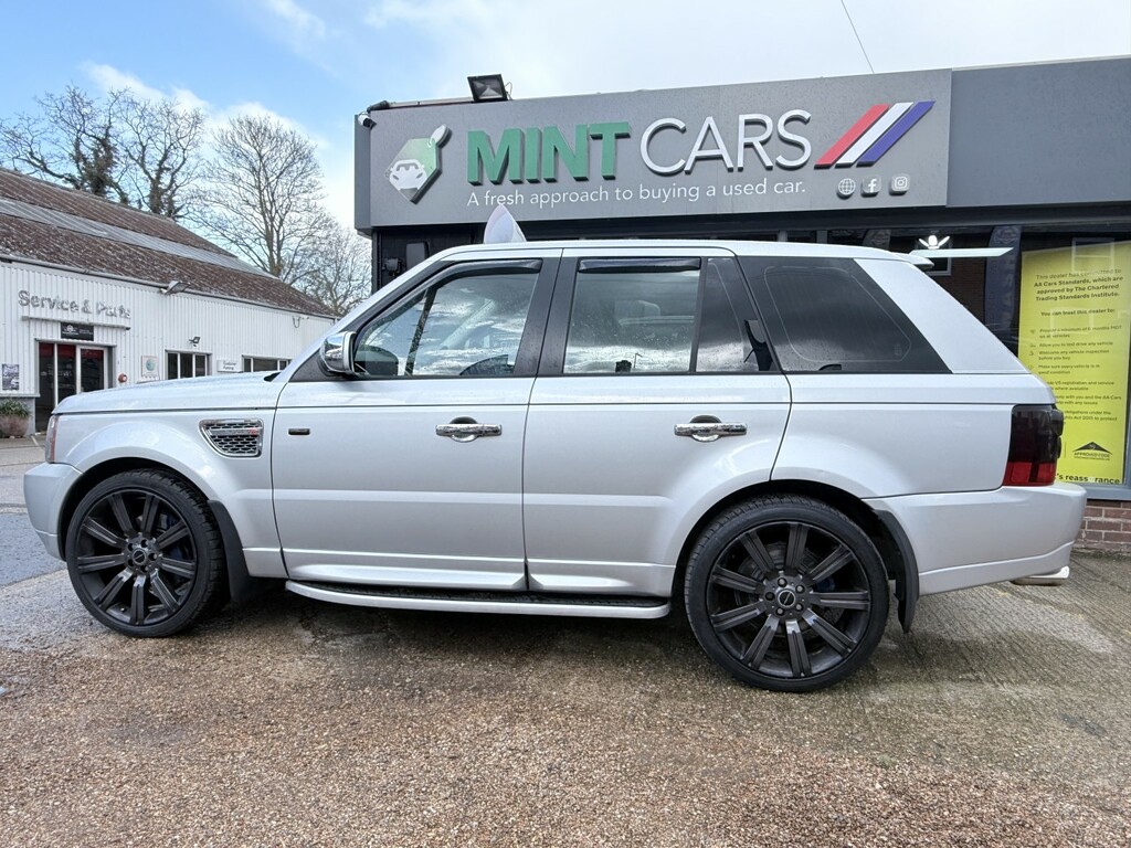 Land Rover Range Rover Sport Suv 2.7 Td V6 Hse 200858 H9GJC Silver #5