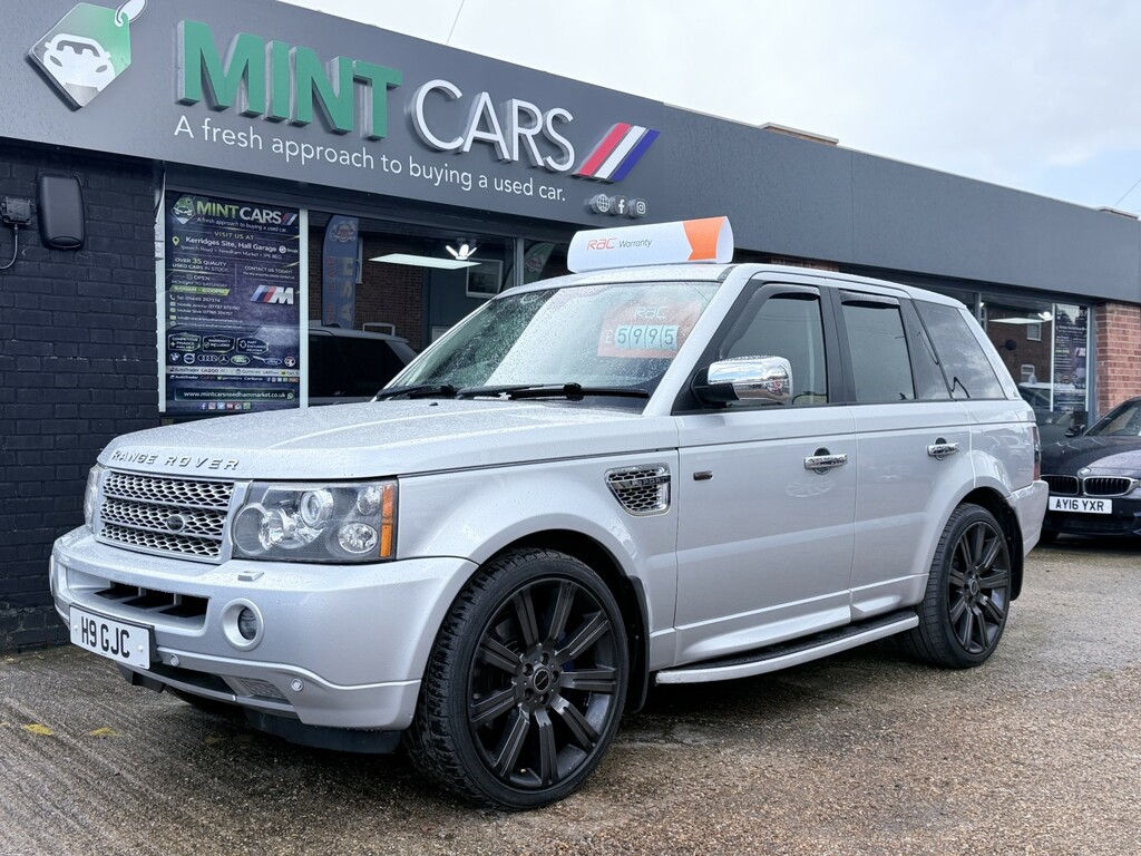 Land Rover Range Rover Sport Suv 2.7 Td V6 Hse 200858 H9GJC Silver #3