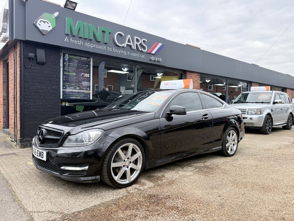 Mercedes-Benz C Class Coupe 2.1 C250 Cdi Amg Sport Edition 201515 Black