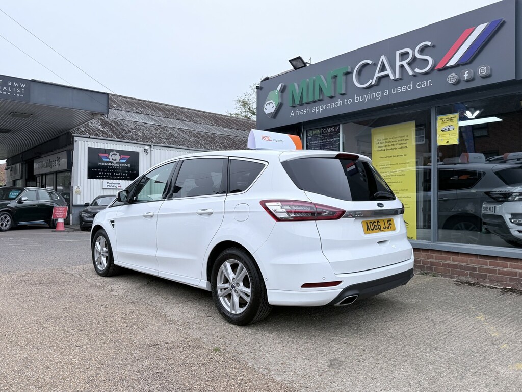 Ford S-Max Mpv 2.0 Tdci Titanium 201666 AO66JJF White #5