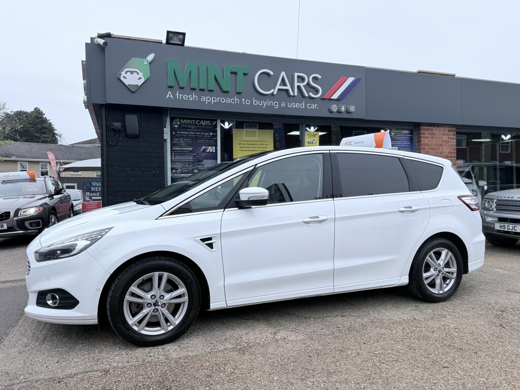 Ford S-Max Mpv 2.0 Tdci Titanium 201666 AO66JJF White #3