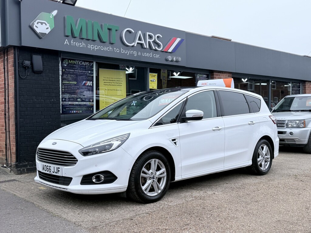 Ford S-Max Mpv 2.0 Tdci Titanium 201666 AO66JJF White #2