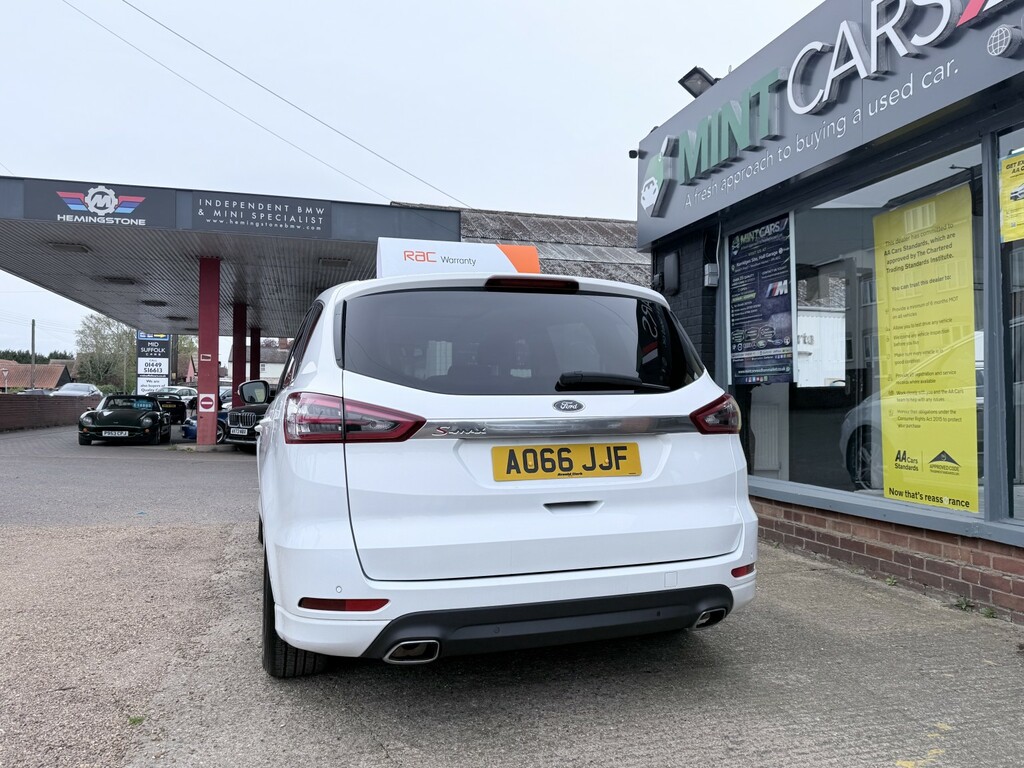 Ford S-Max Mpv 2.0 Tdci Titanium 201666 AO66JJF White #6