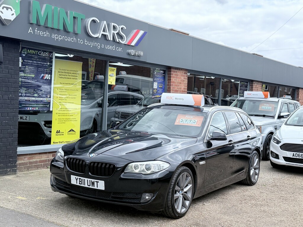 BMW 5 Series Estate 2.0 520D Se Touring 201111 YB11UWT Black #2