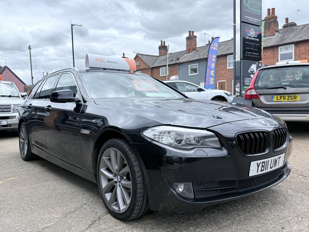 BMW 5 Series Estate 2.0 520D Se Touring 201111 YB11UWT Black #5