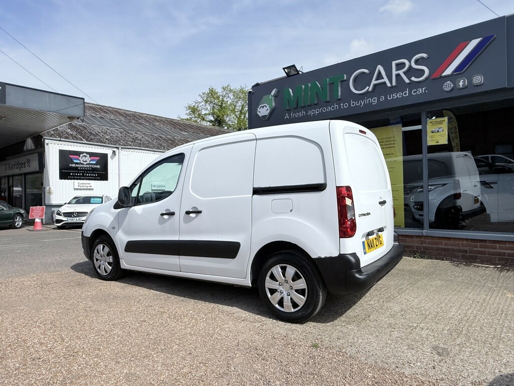 Citroen Berlingo Panel Van 1.6 Hdi 625 LX 201111 White #3