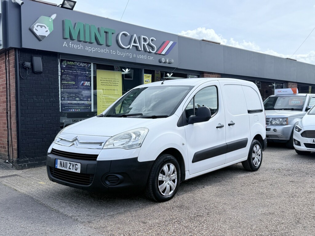Citroen Berlingo Panel Van 1.6 Hdi 625 LX 201111 White #2