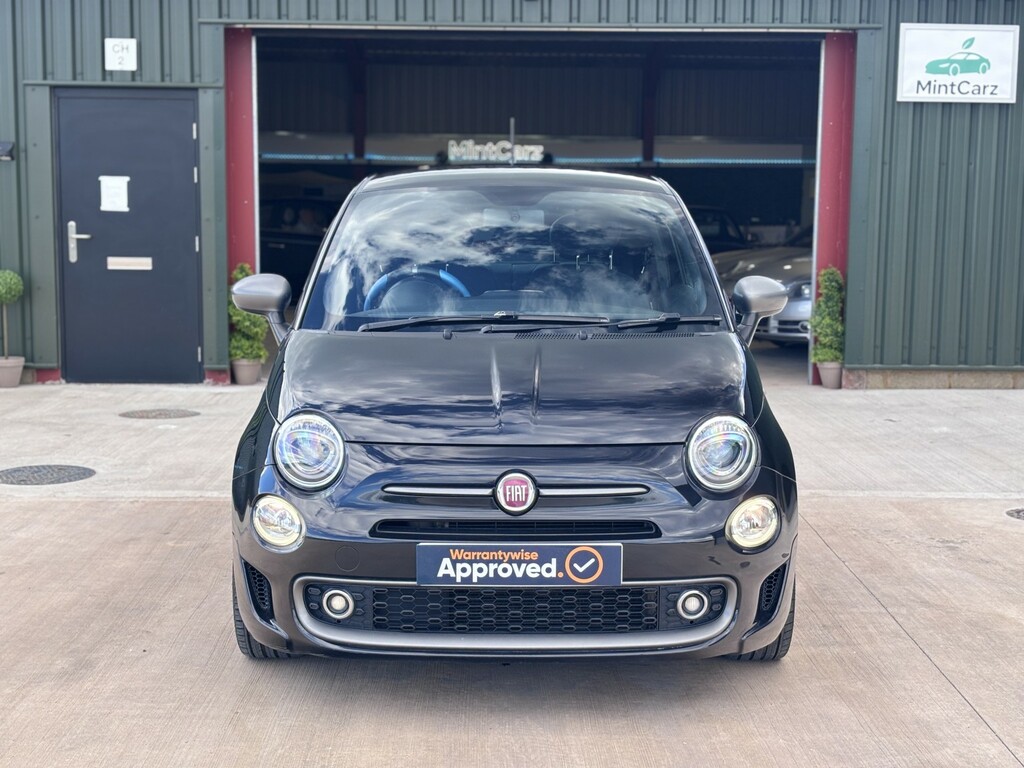 Fiat 500 Hatchback 1.2 500 My17 1.2 69Hp S 201767 EY67HFC Black #4