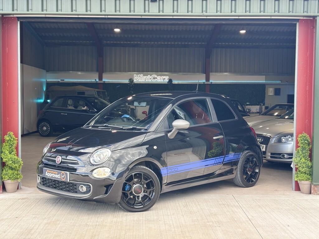 Fiat 500 Hatchback 1.2 500 My17 1.2 69Hp S 201767 EY67HFC Black #2