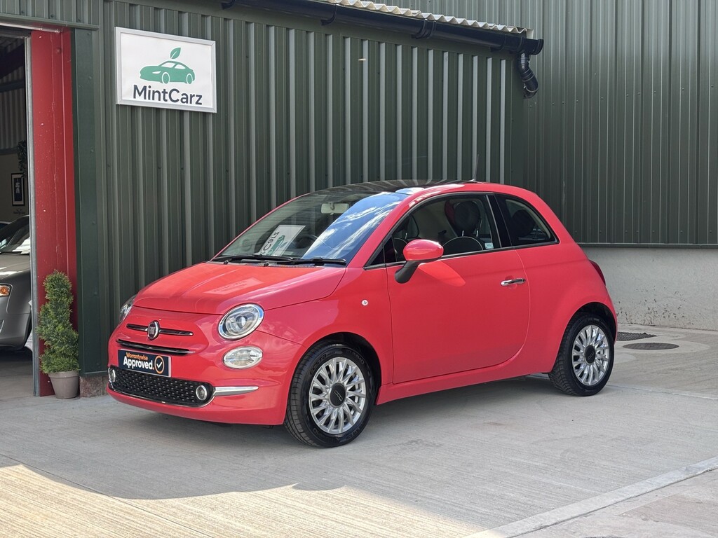 Fiat 500 Hatchback 1.2 500 My17 1.2 69Hp Lounge 2016 Pink