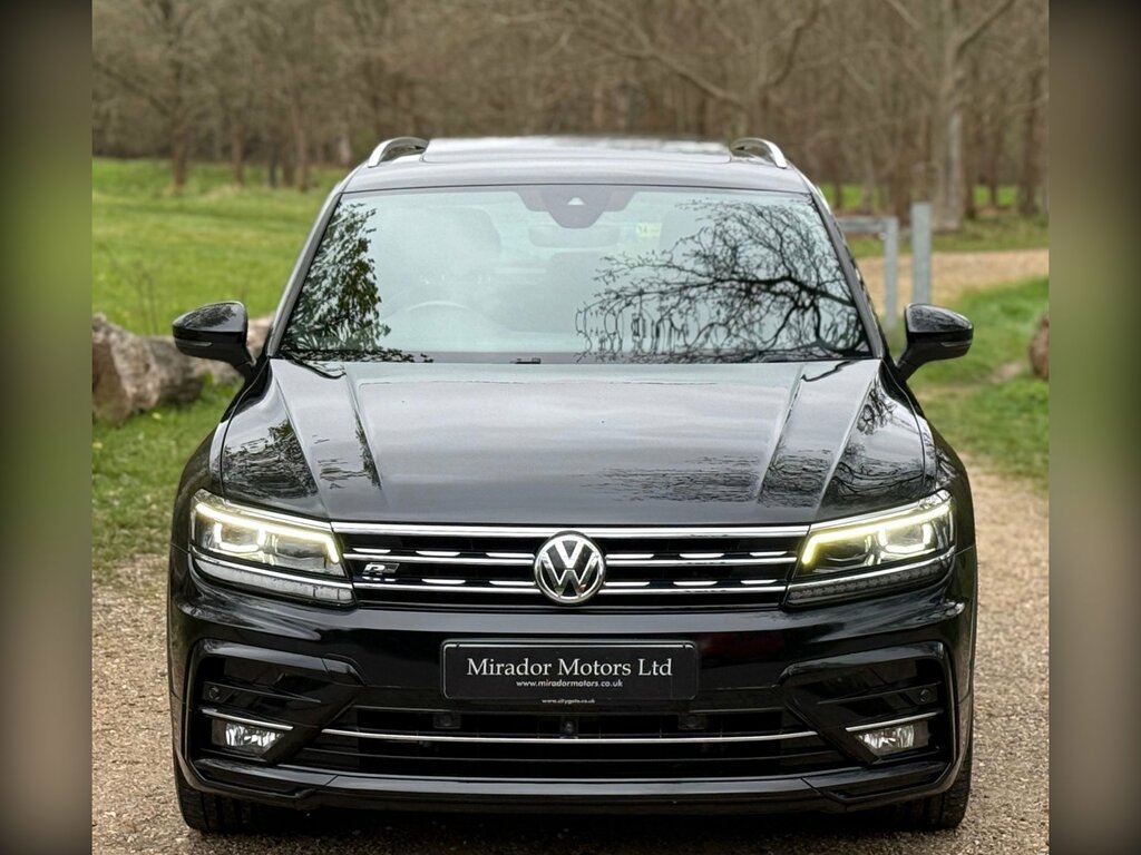 Volkswagen Tiguan 2.0 Tdi R-line Tech Suv Dsg 4Motion Eur RJ19WHM Black #4