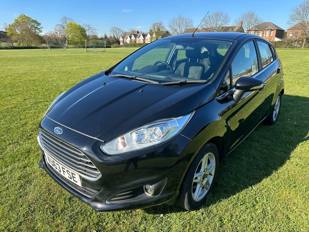 Ford Fiesta 1.0 Zetec Euro 5 Ss VU63FSE Black #3